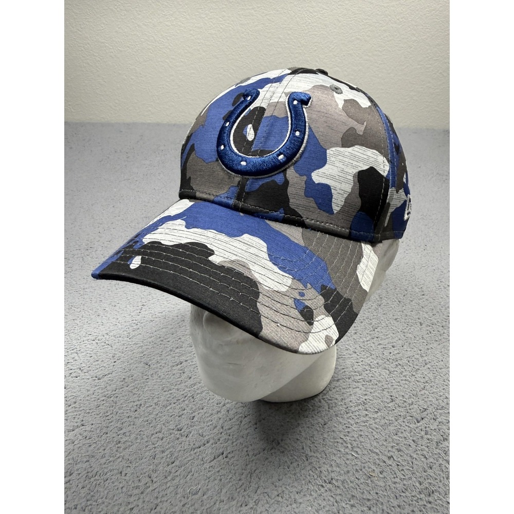 Indianapolis Colts Hat Cap Fitted Mens Large Camo NFL Football 39THIRTY New Era